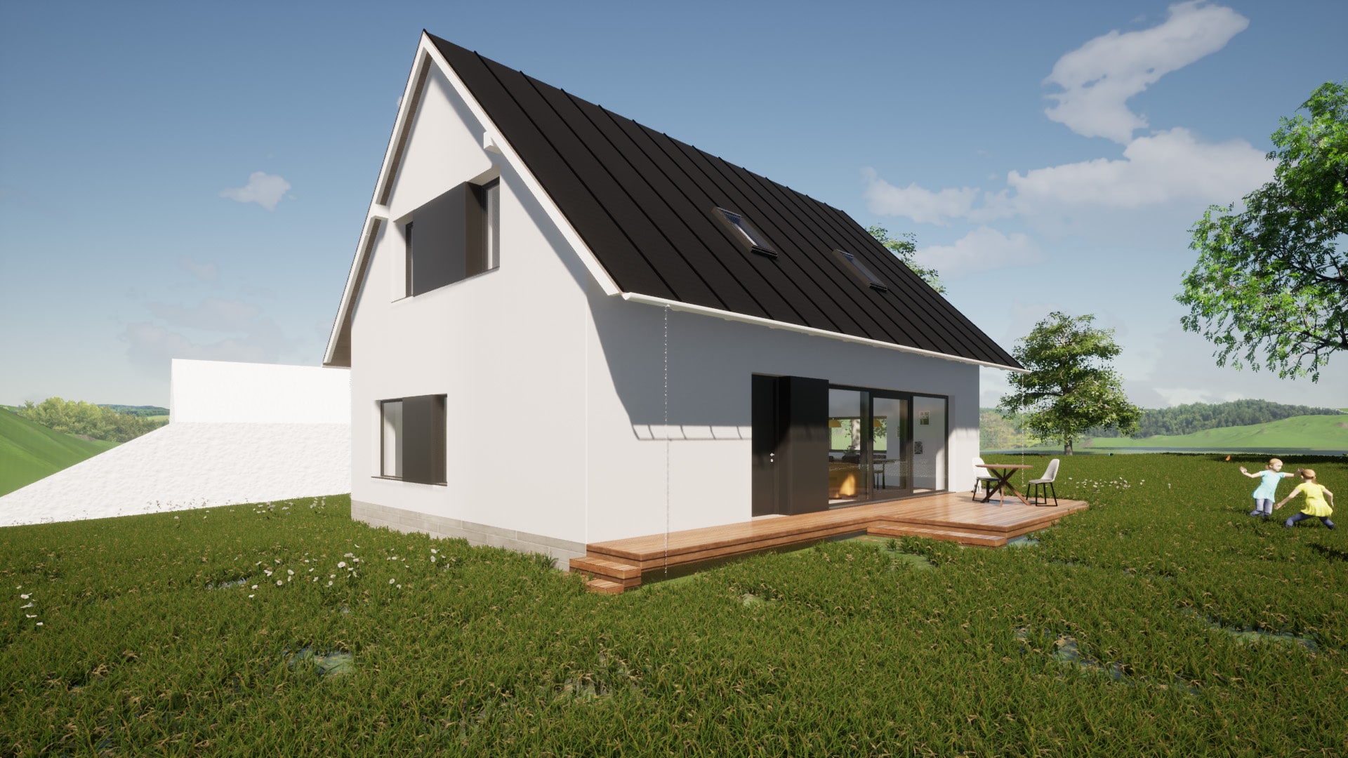 studie rodinného domu – Všeň – 2018